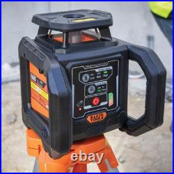 93RLS Green Self-Leveling Rotary Laser Level Kit, Horizontal/Vertical with Plumb