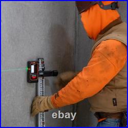 93RLS Green Self-Leveling Rotary Laser Level Kit, Horizontal/Vertical with Plumb