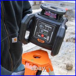 93RLS Green Self-Leveling Rotary Laser Level Kit, Horizontal/Vertical with Plumb