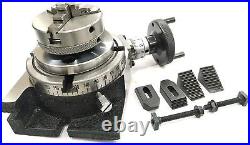 ADI 4/ 100 mm Regular Rotary Table With Small Chucks and back Plate (USA)