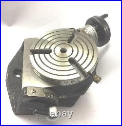 ADI Horizontal Vertical 4 Inch II 100 mm Rotary Milling Table (USA Fulfilled) ADI Horizontal Vertical 4 Inch II 100 mm Rotary Milling Table (USA Fulfilled)