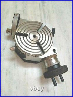 A New Tilting Rotary Table 4 / 100mm (3 Slot) Suitable Horizontal & Vertical
