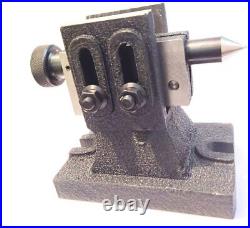 Adjustable Tailstock for HV8 Rotary Table- Hardened & Ground Point USA FULFILLED