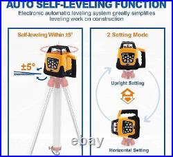 Automatic Self-Leveling Rotary Laser Rotating Horizontal & Vertical Laser L