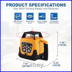 Automatic Self-Leveling Rotary Laser Rotating Horizontal & Vertical Laser Level Automatic Self-Leveling Rotary Laser Rotating Horizontal & Vertical Laser Level