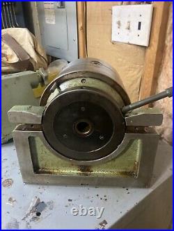 BISON 8 HORIZONTAL VERTICAL ROTARY INDEXING SUPER SPACER with Chuck & Tail Stock