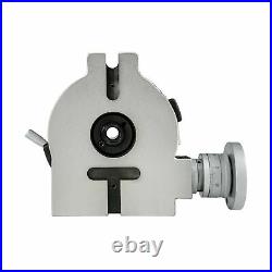 BestEquip Rotary Table 6inch(150mm) Horizontal Vertical Milling Table 2/5inch