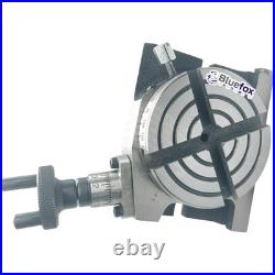 Bluefox 3 (80mm) Rotary Table Horizontal & Vertical HV Milling Table with 4