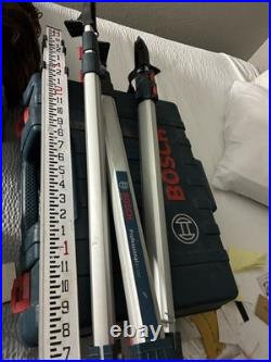 Bosch GRL800-HV Self-Leveling Horizontal Vertical Rotary Laser Kit 800FT likenew