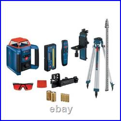 Bosch GRL 2000-40HVK Self-Leveling Horizontal Vertical Rotary Laser Kit New