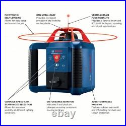 Bosch REVOLVE900 GRL900-20HVK Self-Leveling Horizontal/Vertical Rotary Laser Kit Bosch REVOLVE900 GRL900-20HVK Self-Leveling Horizontal/Vertical Rotary Laser Kit