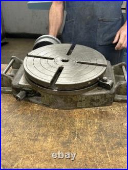 Bridgeport 12 Manual Horizontal Rotary Table, MPN 12 ROTARY TABLE