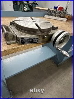 Bridgeport 12 Manual Horizontal Rotary Table, MPN 12 ROTARY TABLE