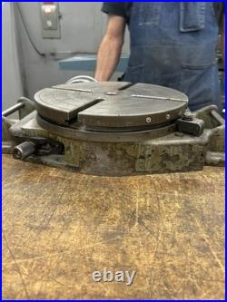 Bridgeport 12 Manual Horizontal Rotary Table, MPN 12 ROTARY TABLE