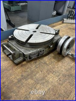 Bridgeport 12 Manual Horizontal Rotary Table, MPN 12 ROTARY TABLE