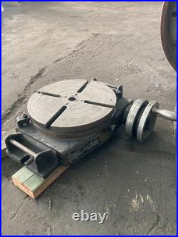 Bridgeport Milling Machine 12 Rotary Table Tailstock H/V Vertical Mount Bracket