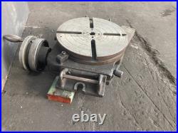 Bridgeport Milling Machine 12 Rotary Table Tailstock H/V Vertical Mount Bracket