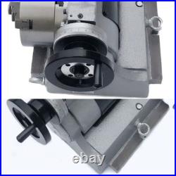 CNC Horizontal Vertical Indexing Table Rotary Table Dividing Head 125MM 160mm