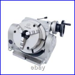 CNC Horizontal Vertical Indexing Table Rotary Table Dividing Head 125MM 160mm