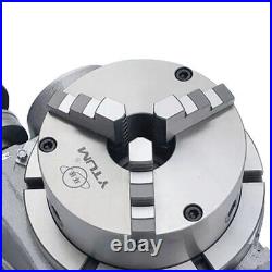 CNC Horizontal Vertical Indexing Table Rotary Table Dividing Head 125MM 160mm