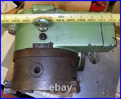 CNC horizontal vertical 4th axis rotary table with 6 Dia manual scroll chuck CNC horizontal vertical 4th axis rotary table with 6 Dia manual scroll chuck