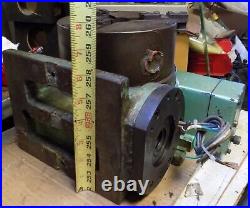 CNC horizontal vertical 4th axis rotary table with 6 Dia manual scroll chuck CNC horizontal vertical 4th axis rotary table with 6 Dia manual scroll chuck