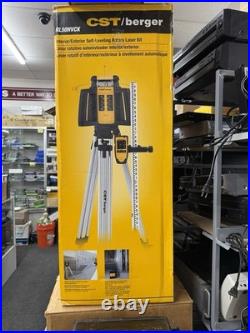 CST/Berger RL50HVCK Horizontal/Vertical Rotary Laser Kit New
