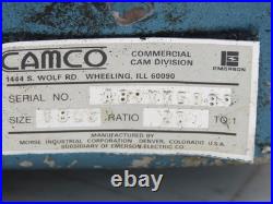Camco 601RDM8H24-270 RH Rotary Indexer Table 8-Stop 201 Reducer 90VDC Drive