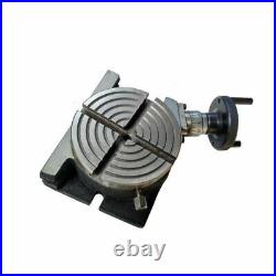 Combo Of Rotary Table 4 Inch 100 mm Horizontal And Vertical 4 Slot Regular Model