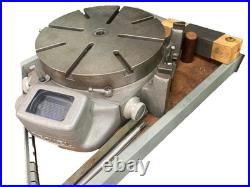 Deckel Precision Rotary Table OPTICAL Cabinet With Extras 12 DIA