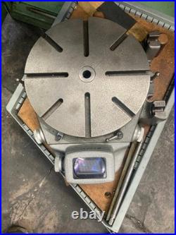 Deckel Precision Rotary Table OPTICAL Cabinet With Extras 12 DIA