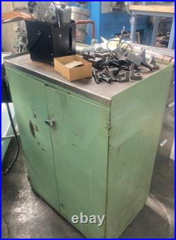 Deckel Precision Rotary Table OPTICAL Cabinet With Extras 12 DIA