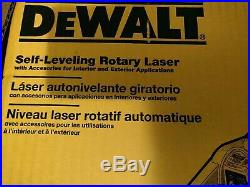 Dewalt DW074KD Rotary Laser Level Kit Detector Self-Leveling Horizontal Vertical