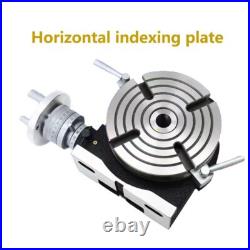 Diameter 200mm Milling Machine Horizontal Vertical Rotary Table High Precision