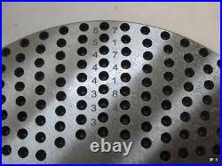 Dividing Plate for 8'' Horizontal/Vertical Precision Rotary Table