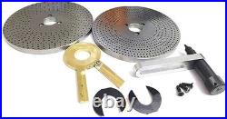 Double Bolt Tailstock With Set of Indexing Plate HV8 /10 Rotary Table-USA STOCK Double Bolt Tailstock With Set of Indexing Plate HV8 /10 Rotary Table-USA STOCK