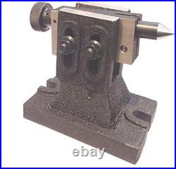 Double Bolt Tailstock With Set of Indexing Plate HV8 /10 Rotary Table-USA STOCK Double Bolt Tailstock With Set of Indexing Plate HV8 /10 Rotary Table-USA STOCK