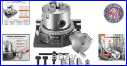 Durable HT250 Rotary Table 4''/100mm for Horizontal & Vertical Milling Precision