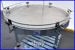 E-Pak Variable Speed Industrial Rotary Accumulation Packaging Infeed Turntable