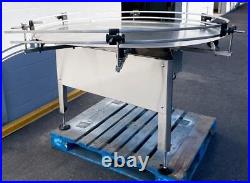 E-Pak Variable Speed Industrial Rotary Accumulation Packaging Infeed Turntable