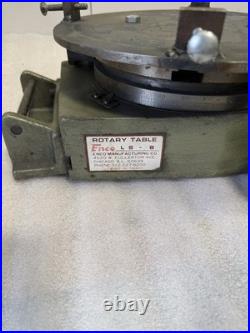 Enco 8 Rotary Table Horizontal Vertical with Index Plate Crank Milling Machine