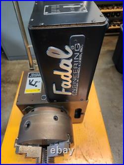 Fadal VH65 Rotary Table (only used once since new) color black- with tail stock Fadal VH65 Rotary Table (only used once since new) color black- with tail stock