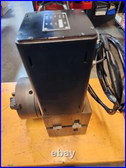 Fadal VH65 Rotary Table (only used once since new) color black- with tail stock