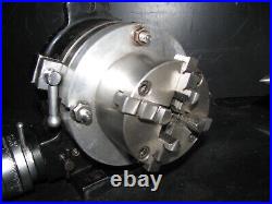 GRIZZLY 5 ROTARY TABLE w 3 4-JAW CHUCK w TAILSTOCK