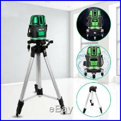 Green Self-Leveling Laser Level 360° Rotary Horizontal Vertical Cross-Line Laser