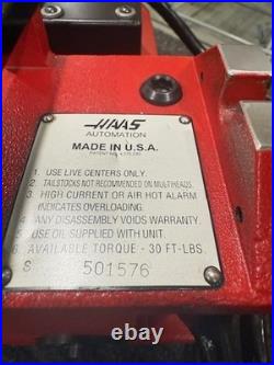 HAAS 4TH AXIS 5C COLLET ROTARY INDEXER With SERVO BOX HAAS 4TH AXIS 5C COLLET ROTARY INDEXER With SERVO BOX