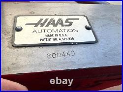 HAAS 4TH AXIS 5C COLLET ROTARY INDEXER With SERVO BOX & TAILSTOCK