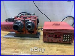 HAAS HA5C 17 PIN 2-Head ROTARY INDEXER 5C Collet & SERVO CONTROLLER CNC 4th Axis