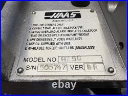 HAAS HA5C Rotary 4th Axis indexer 12mo Warranty vf1 vf2 vf3 vf4 hrt160 HAAS HA5C Rotary 4th Axis indexer 12mo Warranty vf1 vf2 vf3 vf4 hrt160