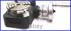 HV4 (110 MM Dia) Horizontal Vertical Rotary Table MT2 Bore For Milling-USA STOCK HV4 (110 MM Dia) Horizontal Vertical Rotary Table MT2 Bore For Milling-USA STOCK